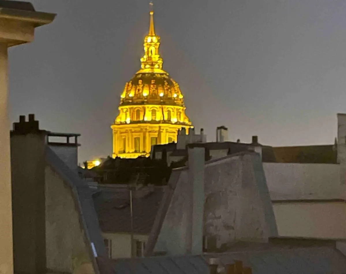 Beautiful Apartment Terrace Invalides And Fireplace Paryż