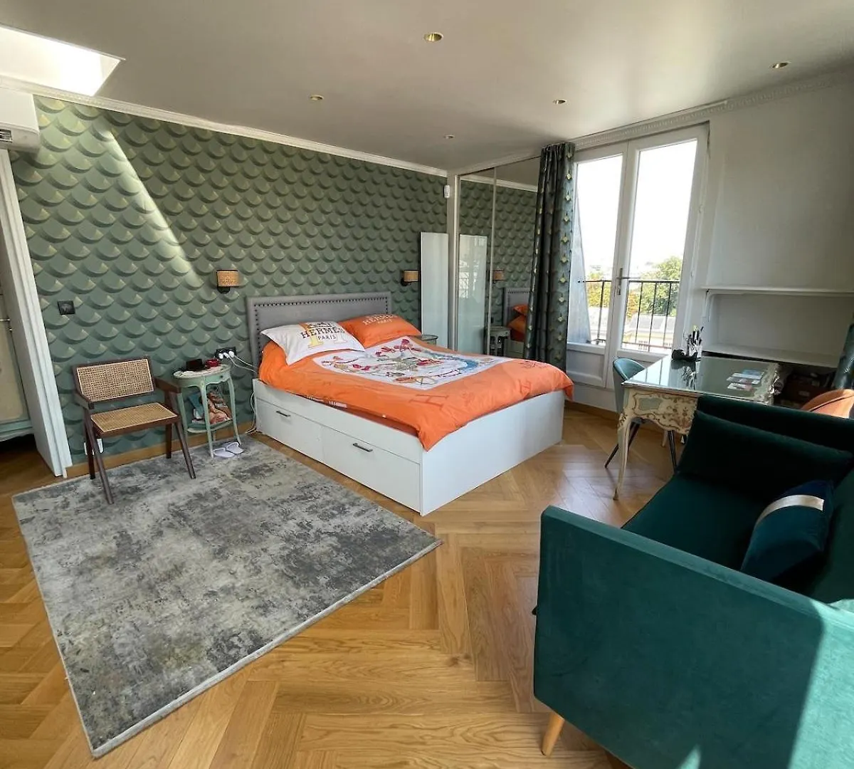 Beautiful Apartment Terrace Invalides And Fireplace Paryż