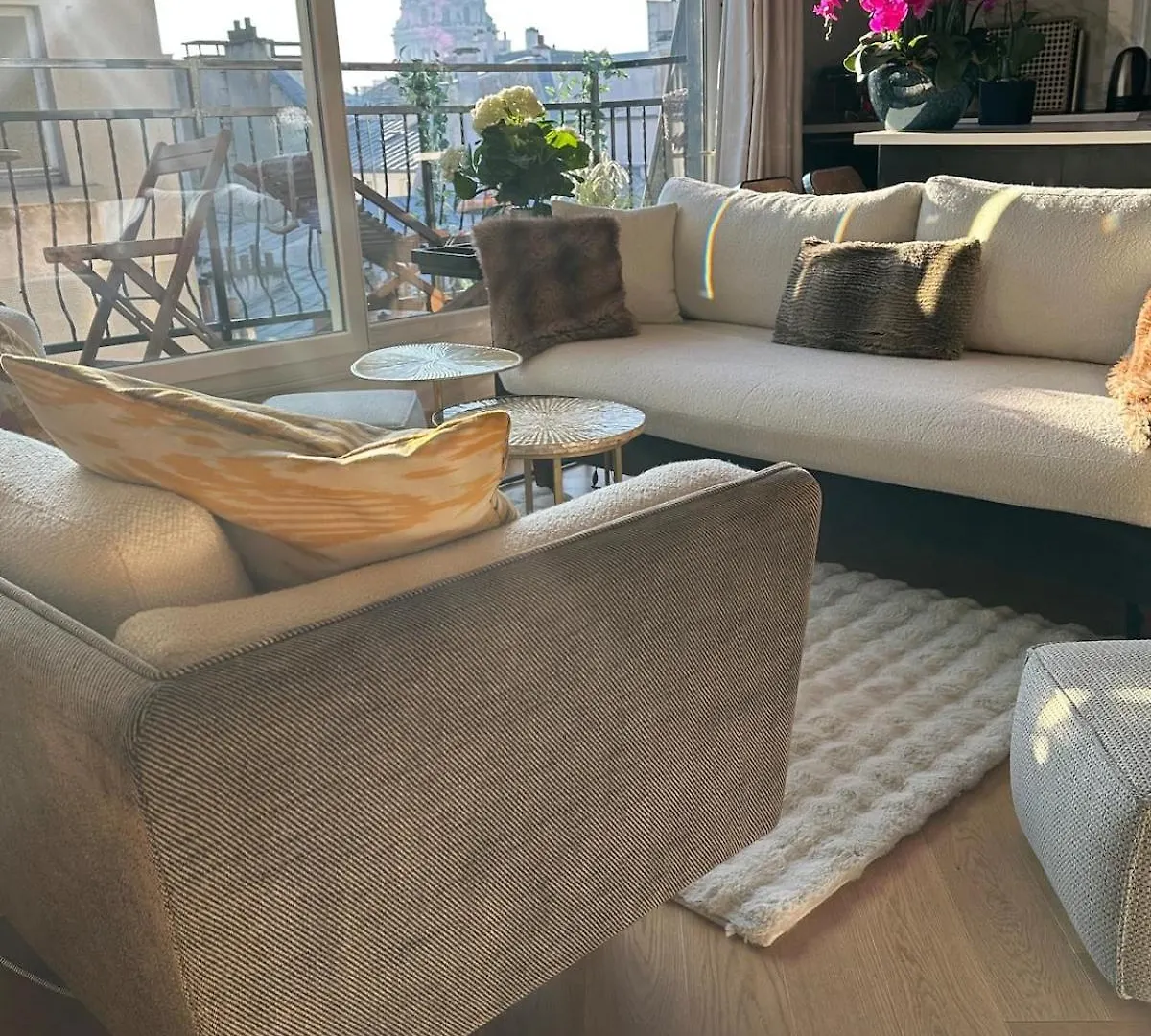 Beautiful Apartment Terrace Invalides And Fireplace Paryż
