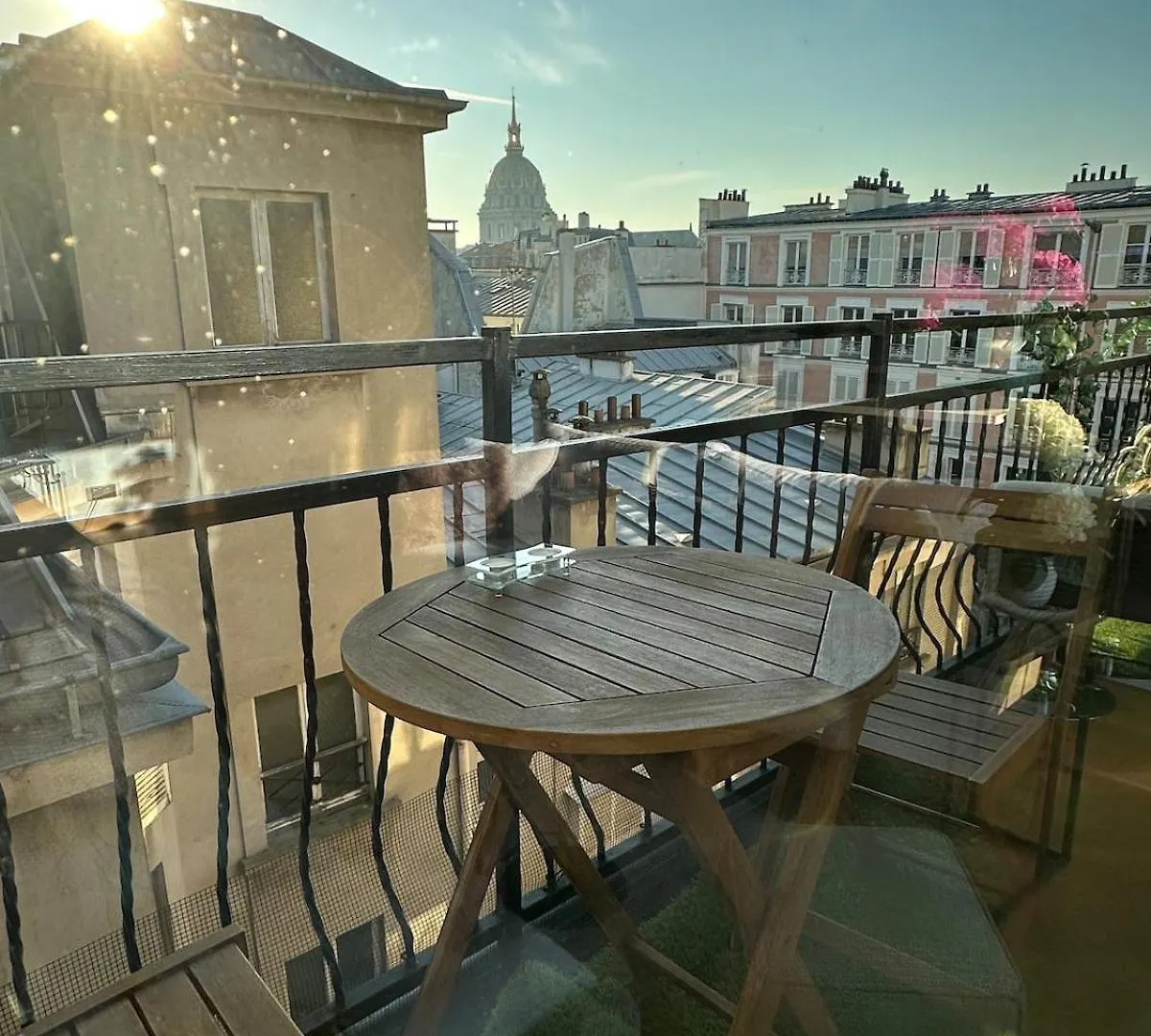 Beautiful Apartment Terrace Invalides And Fireplace Paryż